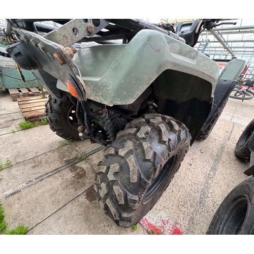 104 - HONDA 520 QUAD BIKE KX70DHN FIRST REG 1/12/20 WITH V5 1330 HOURS THE VENDOR DECLARES A RATTLE WHEN R... 