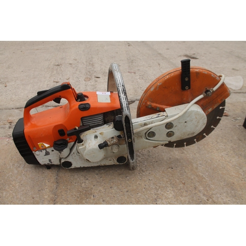 13 - STIHL TS400 STIHL SAW - NO VAT