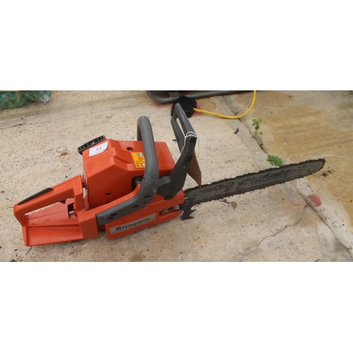 15 - HUSQUVANA 40 CHAINSAW - NO VAT