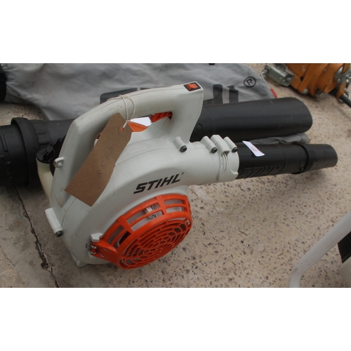 27 - STIHL BG56 LEAF BLOWER/VAC - GOOD WORKING ORDER - NO VAT