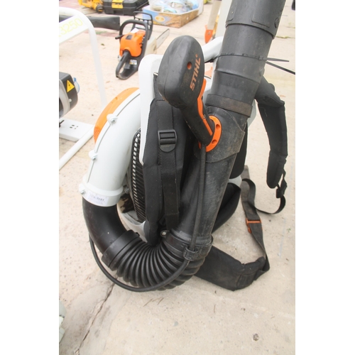 30 - STIHL BR 600 BACK PAC BLOWER NO VAT