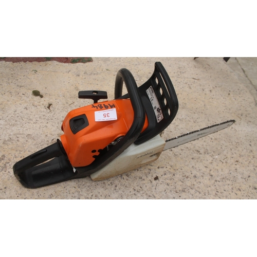 35 - STIHL 171 CHAINSAW NO VAT