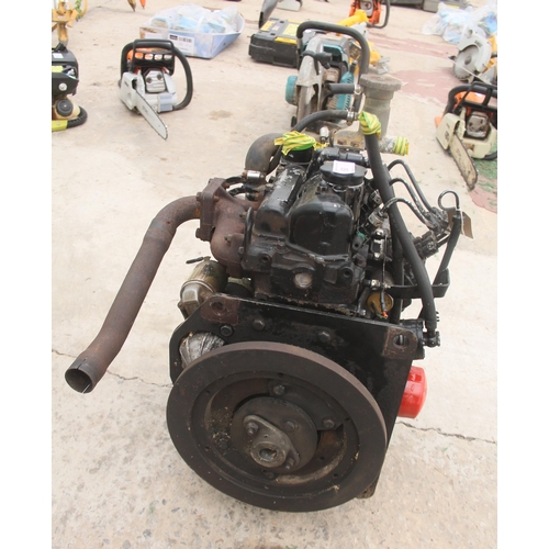 50 - PERKINS 103 ENGINE, GOOD RUNNER SUITABLE FOR MINI DIGGER/TRACTOR/CHIPPER  + VAT