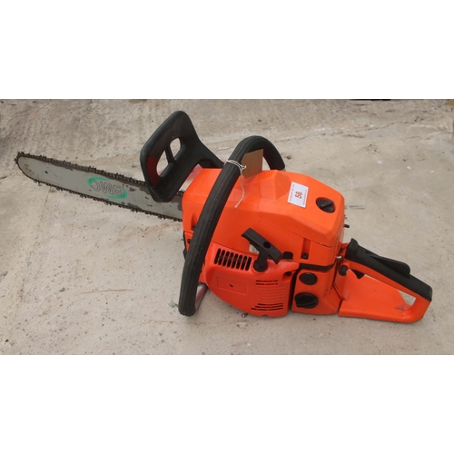 56 - BMC PETROL CHAINSAW  + VAT