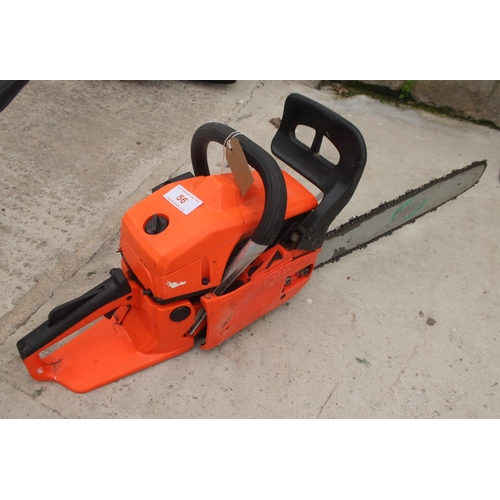 56 - BMC PETROL CHAINSAW  + VAT