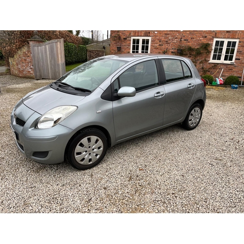 192 - Toyota Yaris 1.3vvti five door (Mt09akf) last serviced at 116000 miles, full twelve months mot and o... 