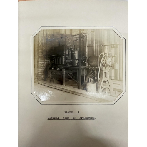 144 - A 1926 ENGINEERING THESIS WRITTEN BY E C WADLOW PLUS AN ELECTRICAL REVIEW MAGAZINE