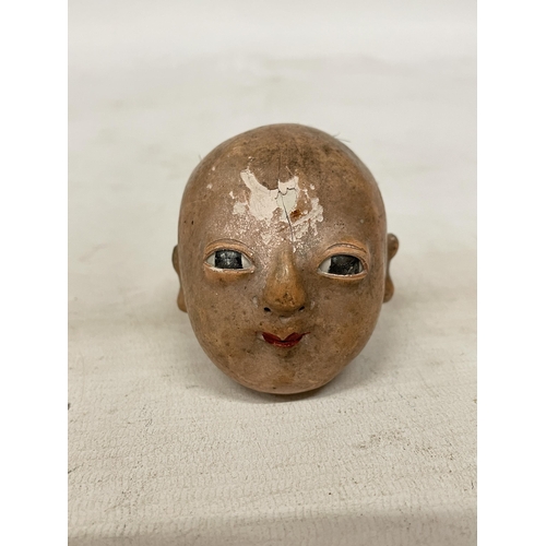 364 - A VINTAGE JAPANESE DOLLS HEAD