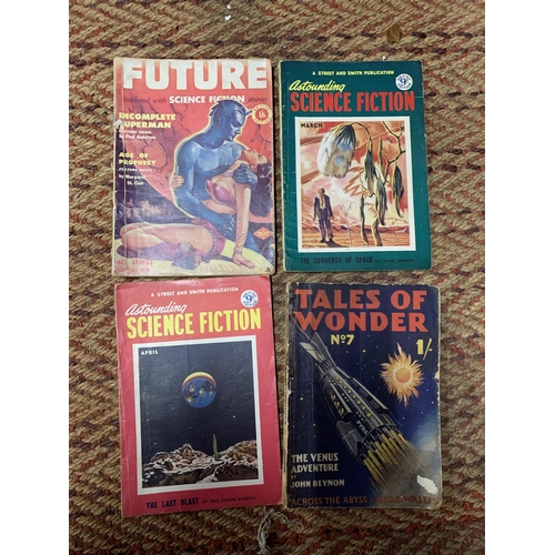 426 - FOUR SCIENCE FICTION MAGAZINES 1950'S-1960'S