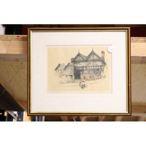 1041 - TWO FRAMED AND GLAZED PRINTS 