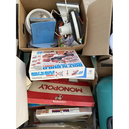 2275 - AN ASSORTMENT OF HOUSEHOLD CLEARANCE ITEMS