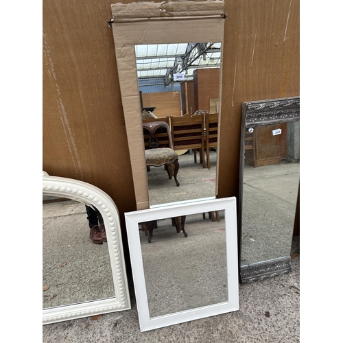 2988 - A FRAMELESS MIRROR, 47