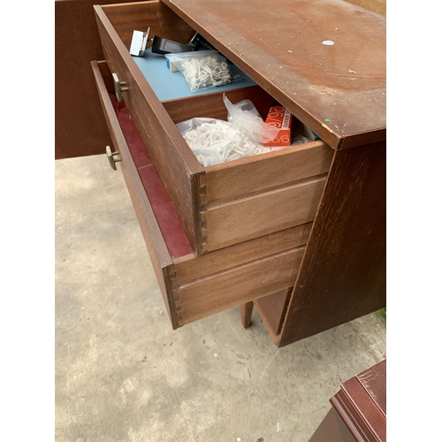 3040 - A RETRO TEAK LEWIS'S RANELLA SIDEBOARD 64