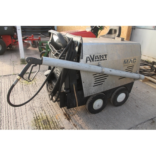 126 - A MAC INTERNATIONAL 240 VOLT DIESEL STEAM CLEANER  NO  VAT