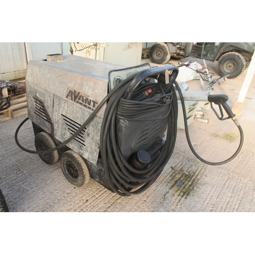 126 - A MAC INTERNATIONAL 240 VOLT DIESEL STEAM CLEANER  NO  VAT