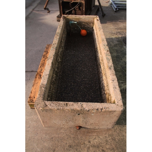 249 - CONCRETE WATER TROUGH + VAT