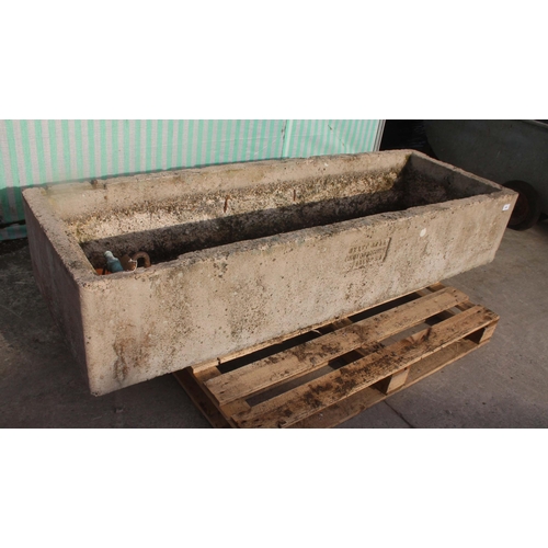 249 - CONCRETE WATER TROUGH + VAT