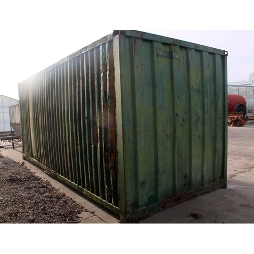 268 - 20FT SHIPPING CONTAINER NO VAT