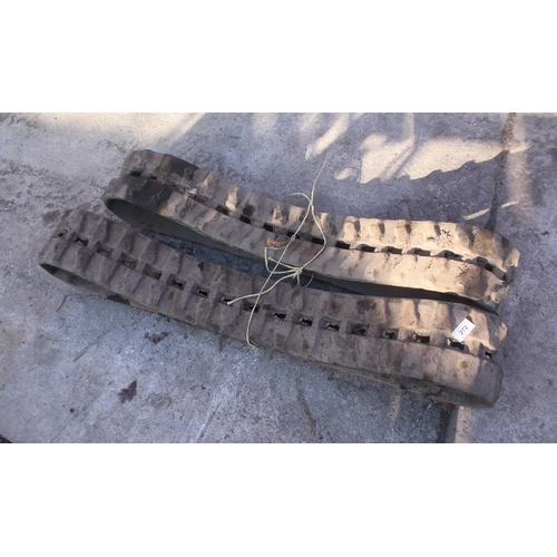 272 - ONE PAIR OF DUMPER TRACKS - NO VAT