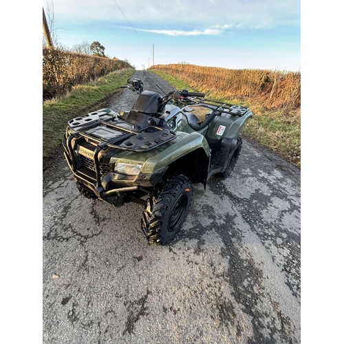 139 - 2023 HONDA 420 QUAD BIKE 1700 HOURS JUST BEEN FULLY SERVICED NEW TYRES - X2 KEYS IN OFFICE   NO VAT