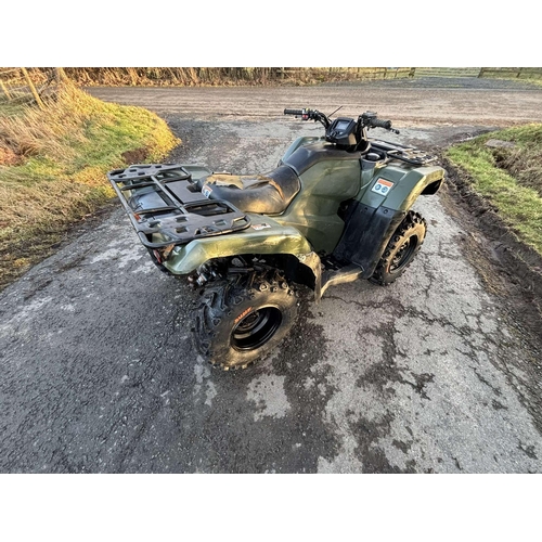 139 - 2023 HONDA 420 QUAD BIKE 1700 HOURS JUST BEEN FULLY SERVICED NEW TYRES - X2 KEYS IN OFFICE   NO VAT