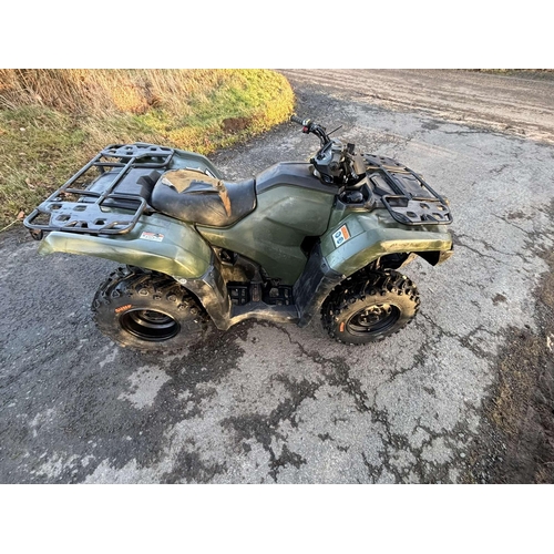 139 - 2023 HONDA 420 QUAD BIKE 1700 HOURS JUST BEEN FULLY SERVICED NEW TYRES - X2 KEYS IN OFFICE   NO VAT