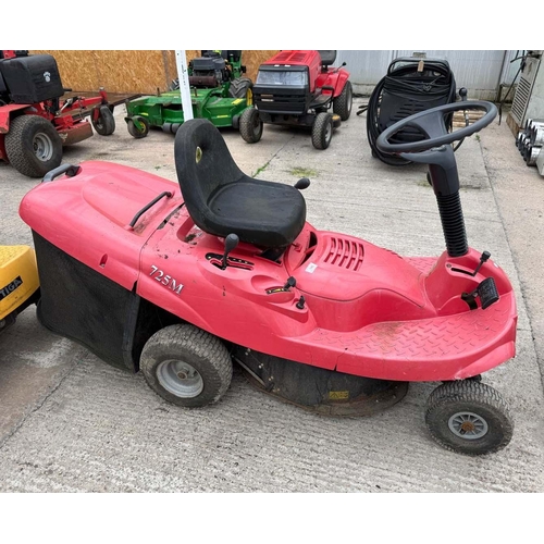 140 - MOUNTFIELD 725M RIDE ON LAWN MOWER NO VAT