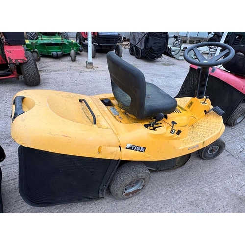 141 - TIGA GARDEN RIDE ON MOWER NO VAT