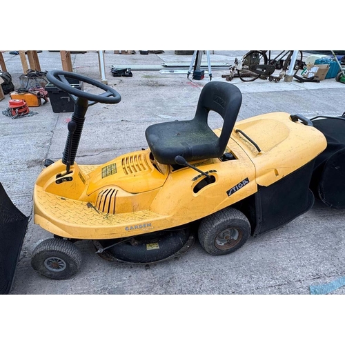 141 - TIGA GARDEN RIDE ON MOWER NO VAT