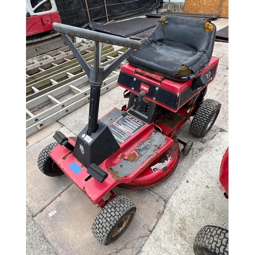 143 - TORO WHEEL HORSE 8.252 RIDE ON MOWER NO VAT