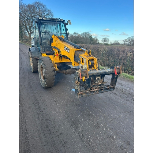 199 - A 2014 JCB TM 320 TELEHANDLER,  APPROX 10000 HOURS, STARTS RUNS & DRIVES PLUS  VAT