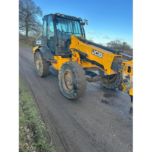 199 - A 2014 JCB TM 320 TELEHANDLER,  APPROX 10000 HOURS, STARTS RUNS & DRIVES PLUS  VAT