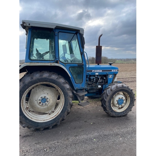 207 - A 1991 FORD 6810 TRACTOR (RARE MODEL), REGISTRATION H920 LRF, ONE OWNER FROM NEW WITH ORIGINAL OWNER... 