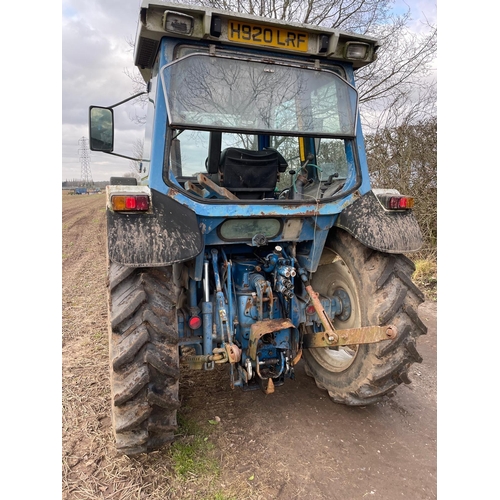 207 - A 1991 FORD 6810 TRACTOR (RARE MODEL), REGISTRATION H920 LRF, ONE OWNER FROM NEW WITH ORIGINAL OWNER... 