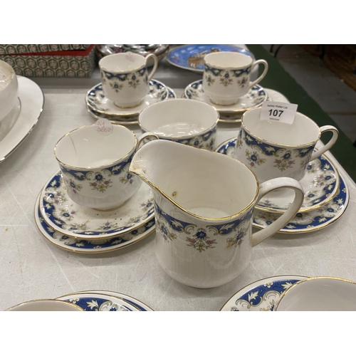 107 - A VINTAGE PARAGON CONISTON TEASET