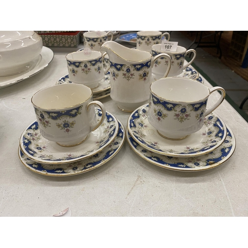 107 - A VINTAGE PARAGON CONISTON TEASET