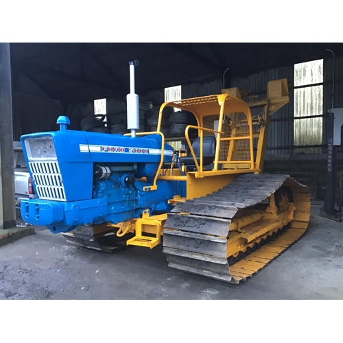 208 - A FORD 5000  4 CYLINDER TRACTOR UNIT COMPLETE WITH BROUGHTON 10 TONNE PTO DRIVEN WINCH HYDRAULICS CO... 