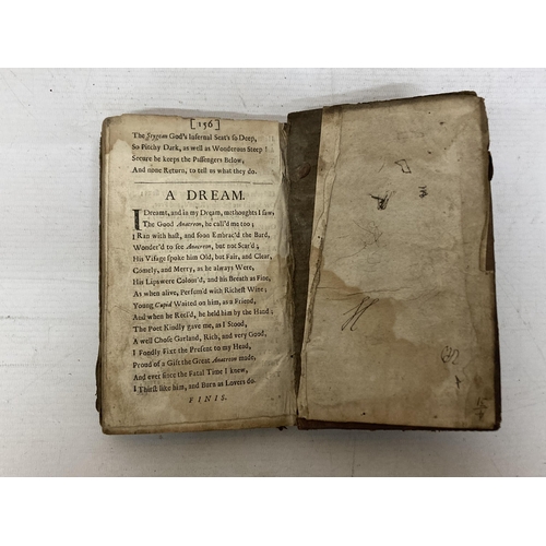 78 - A 1697 'BOOK OF ELEGIES' BY THOMAS BALL M. A. OF ST. JOHN'S COLLEGE IN CAMBRIDGE.  PRINTED FOR RICHA... 