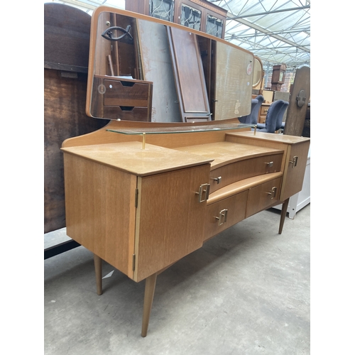 3167 - A RETRO LEBUS DRESSING CHEST