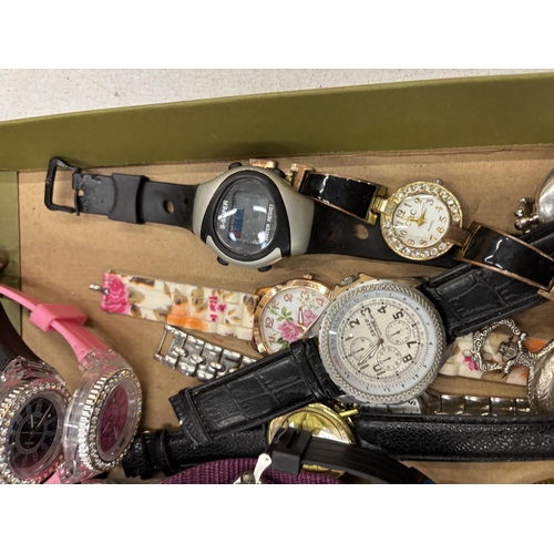 167 - A COLLECTION OF FOURTEEN WRISTWATCHES