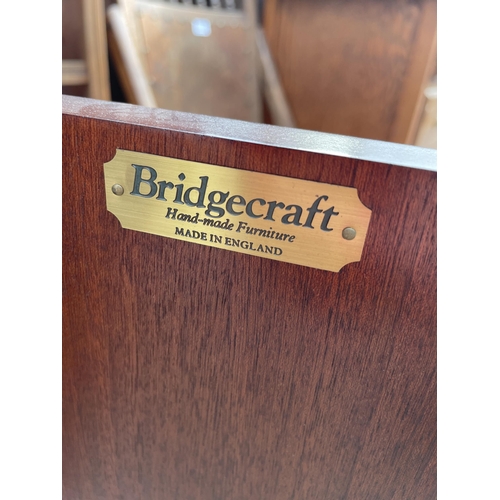 3019 - A BRIDGECRAFT MAHOGANY AND INLAID COCKTAIL LOUNGE UNIT, 57