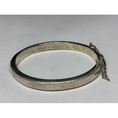  THREE CHILDRENS SILVER BANGLES