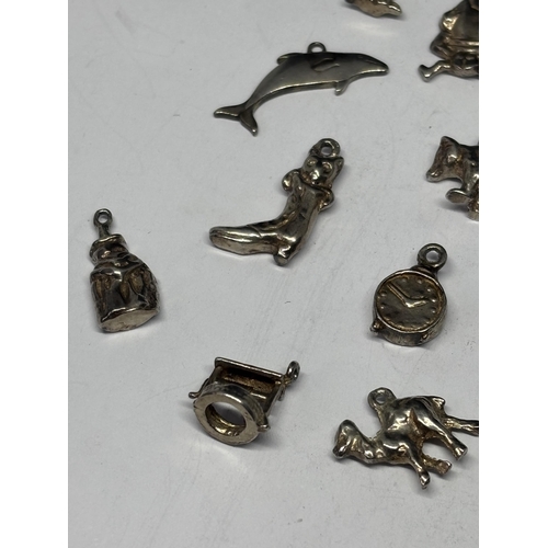  TWENTY SILVER CHARMS