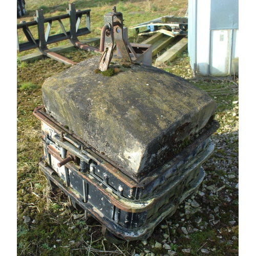  REAR TRACTOR WEIGHT TO INCLUDE VARIOUS WEIGHTS INSIDE  + VAT