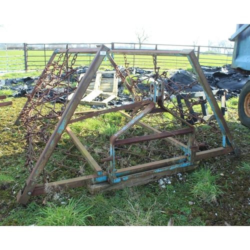  FOLDING GRASS HARROWS  + VAT