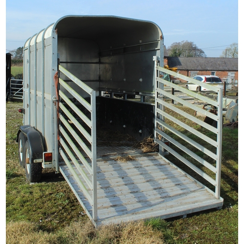  IFOR WILLIAMS CATTLE TRAILER  + VAT