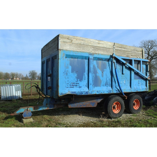  DORCHESTER TWIN AXLE TRAILER  + VAT