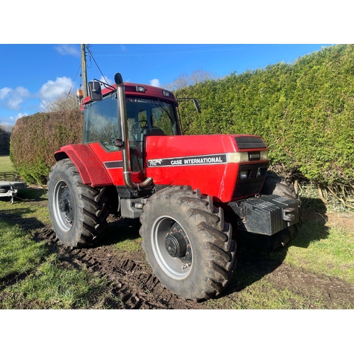 211 - A CASE INTERNATIONAL 7110 TRACTOR REG NUMBER J776JBB NO VAT