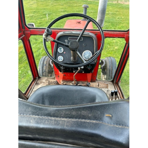 212 - A MASSEY FERGUSON 290 TRACTOR REG B696NEC 12 SPEED WITH PICK UP HITCH 3645 HOURS ON THE TACHOMETER V... 