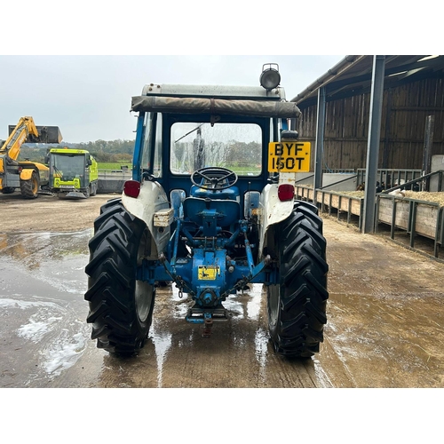 214 - A FORD 3000 TRACTOR WITH FORE END LOADER REG BYF150T BELIEVED TO BE ONE OF THE LAST 3000'S OF THE PR... 